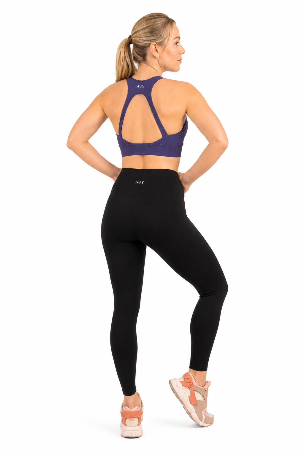 Black High-Waist Seamless Leggings