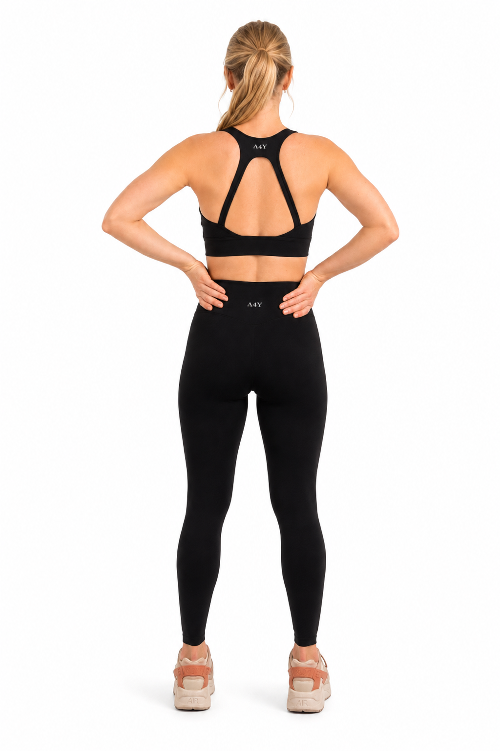 Black High-Waist Seamless Leggings