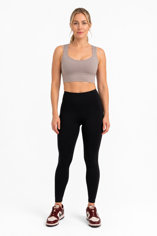 Black Seamless Sculpting Leggings